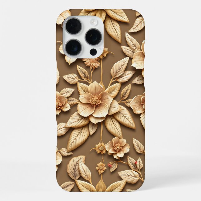 Funda Para iPhone Flor Colorida 3D (Reverso )