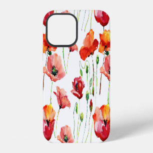 Funda Para iPhone 12 Flor De Adormidera: Sencillo Fondo Sin Marea.