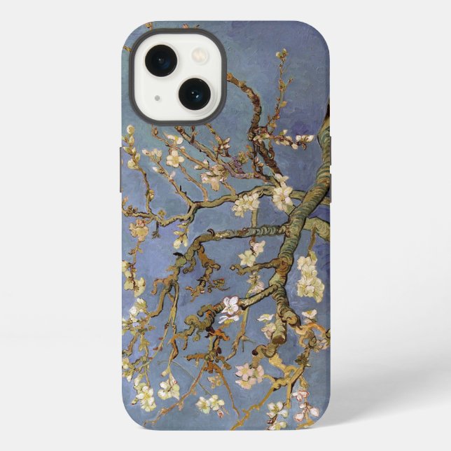 Funda Para iPhone Flor de Almendro de Van Gogh (Reverso )
