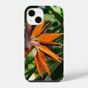 Funda Para iPhone 14 Flor de ave del paraíso.