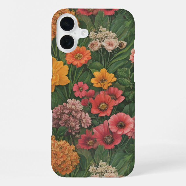 FUNDA PARA iPhone FLOR DE JARDÍN (Reverso )