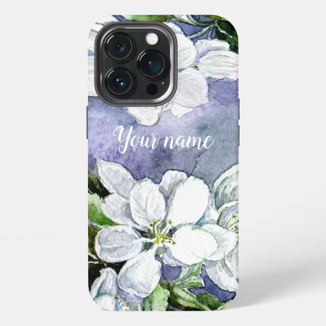 Funda Para iPhone Flor de manzano (Reverso )