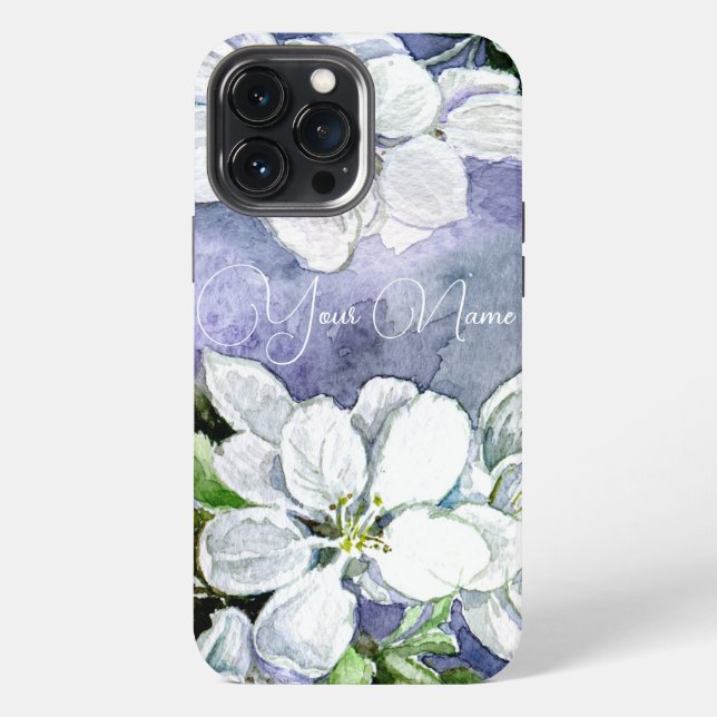 Funda Para iPhone Flor de manzano (Reverso )