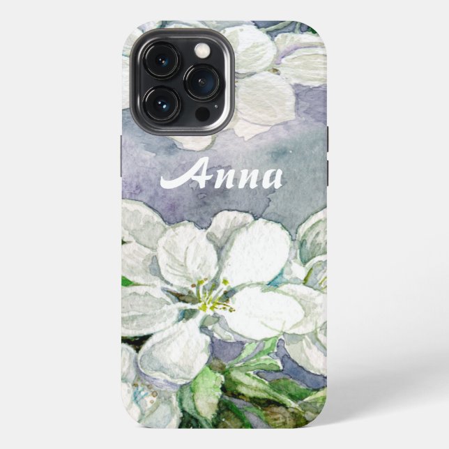 Funda Para iPhone Flor de manzano (Reverso )