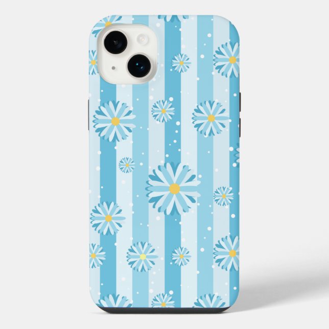 Funda Para iPhone Flor de nieve (Reverso)