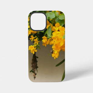 Funda Para iPhone 12 Mini Flor de Oro Belleza