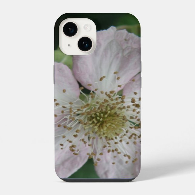 Funda Para iPhone Flor de Zarza Macro (Reverso )