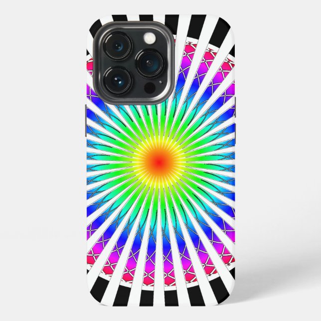 Funda Para iPhone Flor Hipnótica (Reverso )