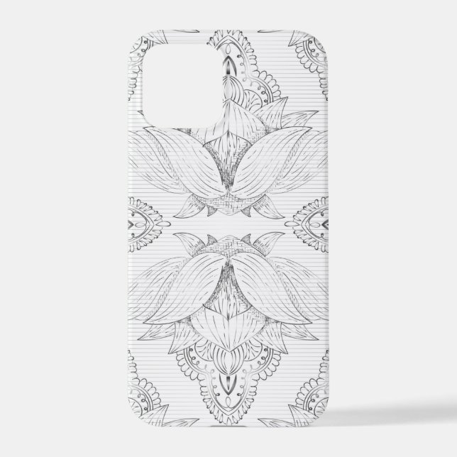 Funda Para iPhone Flor Mandala 3 (Reverso )