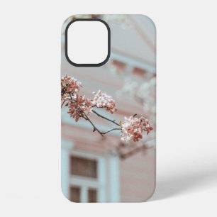 Funda Para iPhone 12 FLOR PINK EN TOMA FUERA DE FOCo
