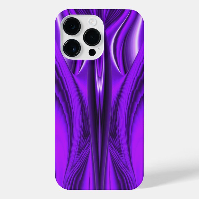 Funda Para iPhone Flor púrpura Arcoiris Sueños Angel Alas (Reverso)