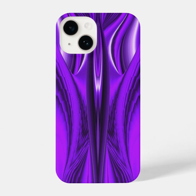 Funda Para iPhone Flor púrpura Arcoiris Sueños Angel Alas (Reverso )