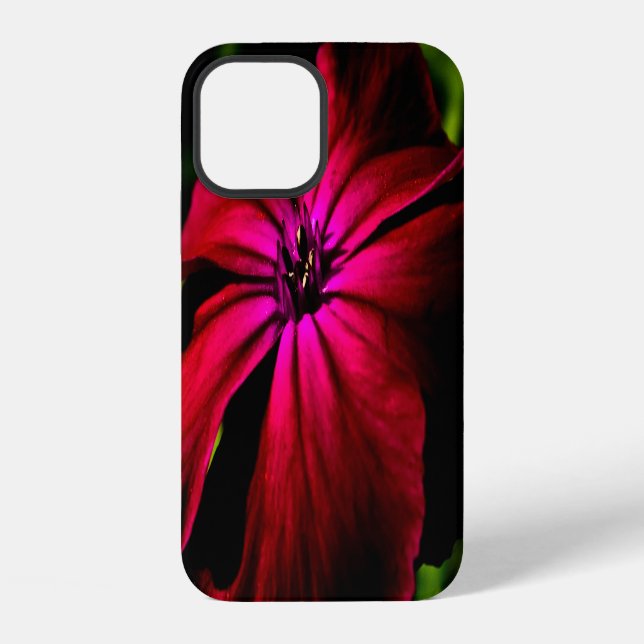 Funda Para iPhone Flor Silvestre Morada iphcna (Reverso )