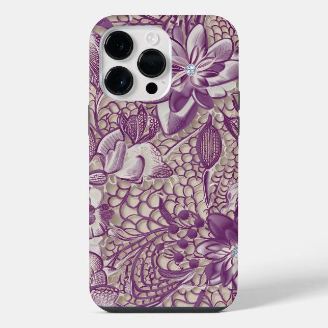 Funda Para iPhone Flora encaje (Reverso )