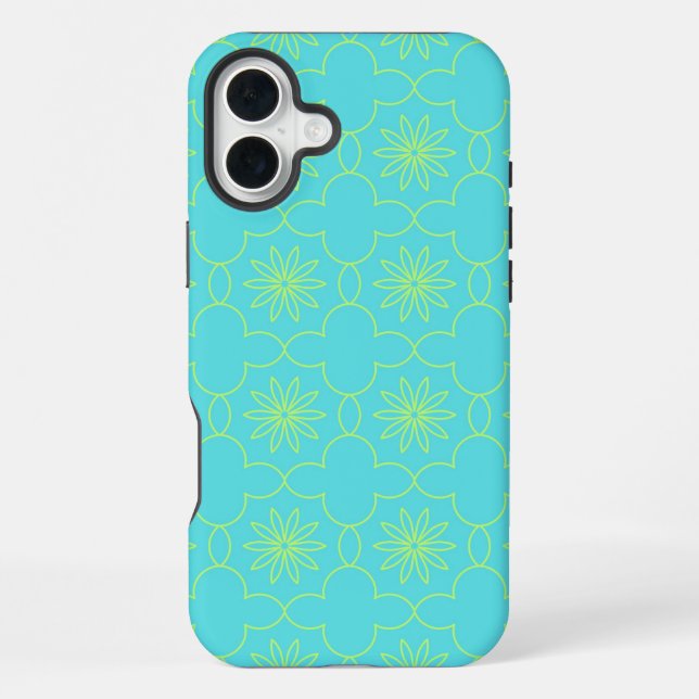Funda Para iPhone Flora Neon (Reverso )