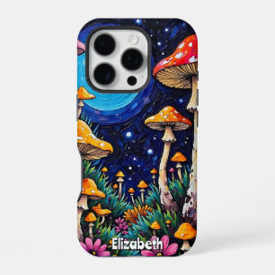 Funda Para iPhone 16 Pro Floración de hongos cósmicos