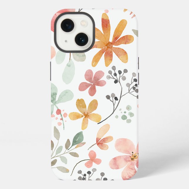 Funda Para iPhone Floral (Reverso )