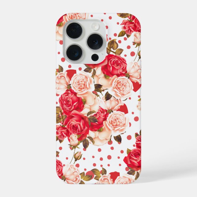 FUNDA PARA iPhone FLORAL (Reverso )