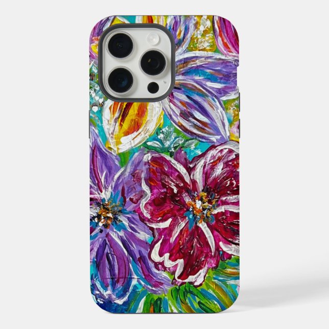 Funda para iPhone Floral (Reverso )