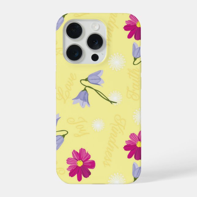 Funda para iPhone Floral Apple (Reverso )
