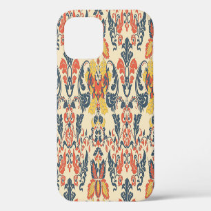 Funda Para iPhone 12 Floral barroca: tapiz clásico vintage.