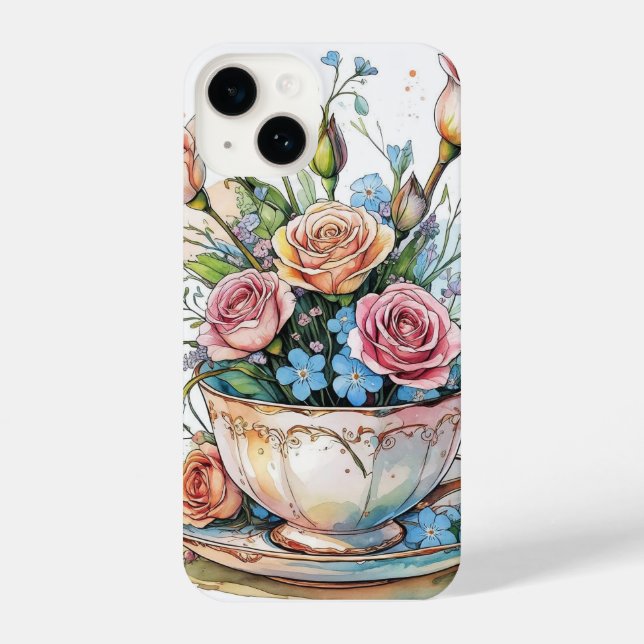 Funda Para iPhone Floral boho phonecase (Reverso )