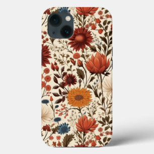 Floral botánica de otoño moderna