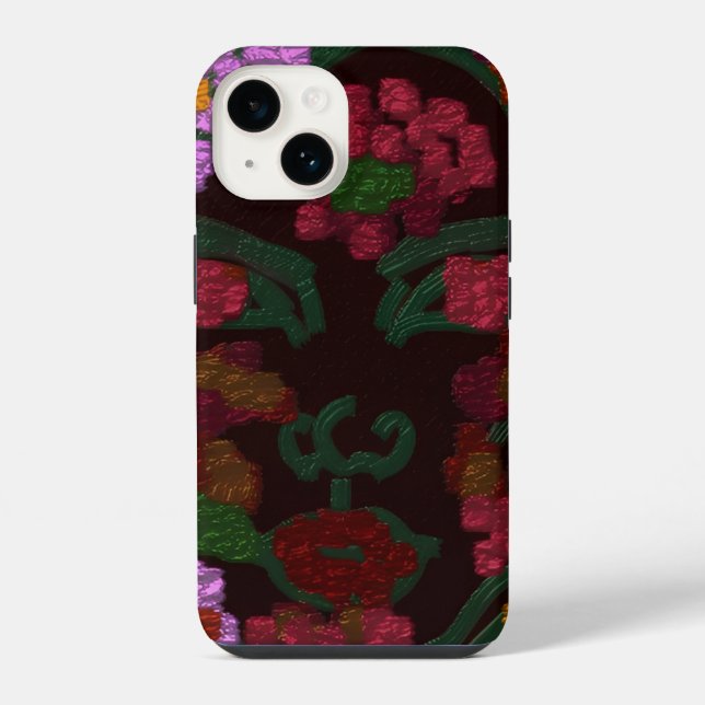 Funda Para iPhone Floral Bride (Reverso )