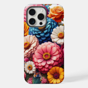 Floral colorida/zinnia de primavera/Rosa