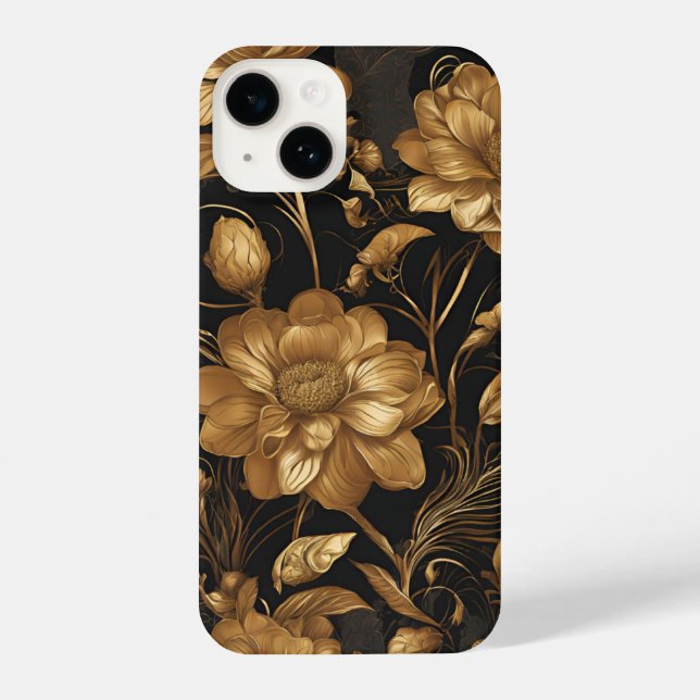 Funda Para iPhone Floral cover  (Reverso )