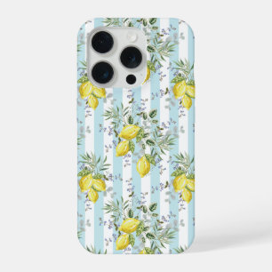 Floral de Flor de Limón Italiano Franja Mediterrán