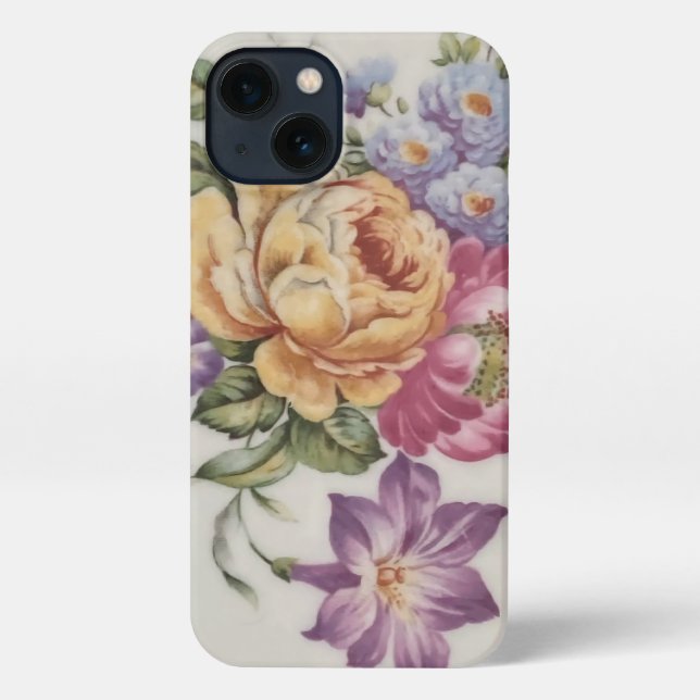Funda Para iPhone Floral Fantasy  (Reverso )