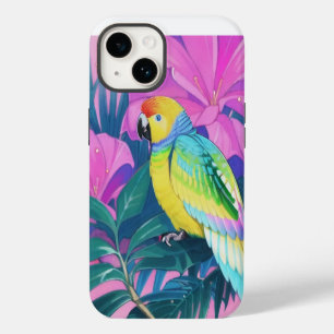 Funda Para iPhone 14 Floral/hawaiano/tropical/loro