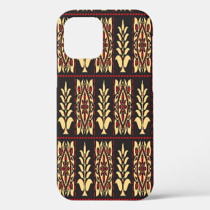 Funda Para iPhone 12 Floral tribal: Elegancia de patrón vintage