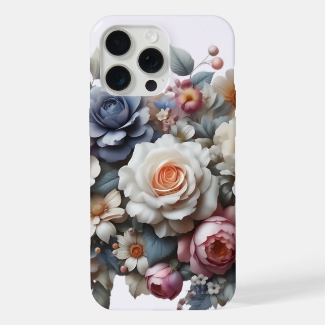 Funda Para iPhone Florales Impresionantes (Reverso )