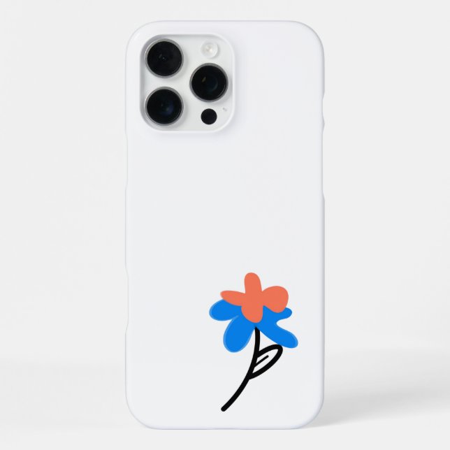 Funda Para iPhone florecer en mi corazón (Reverso )