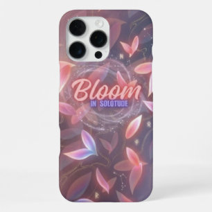 Funda Para iPhone 16 Pro Max Florecimiento Estético en Soledad Pétalos Rosados