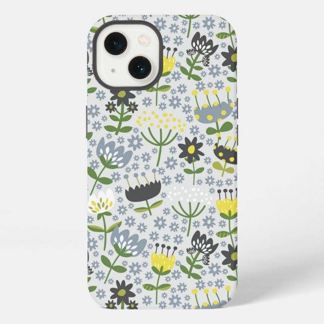 Funda Para iPhone flores (Reverso )