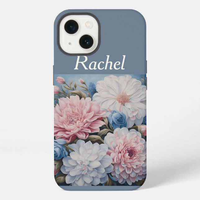 Funda Para iPhone Flores (Reverso )