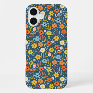Funda Para iPhone 16 Plus flores