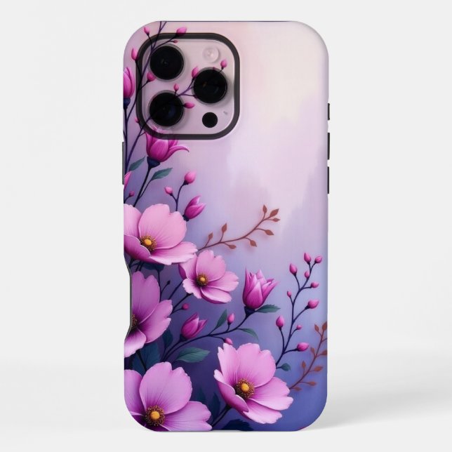 Funda Para iPhone Flores (Reverso )