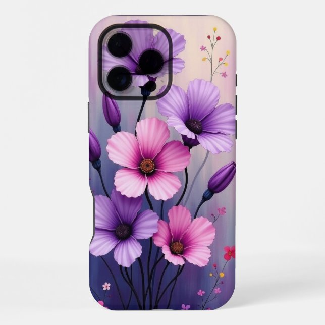 Funda Para iPhone Flores (Reverso )