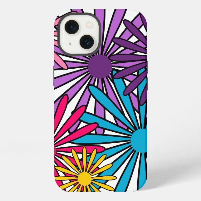 Funda Para iPhone Flores  (Reverso )