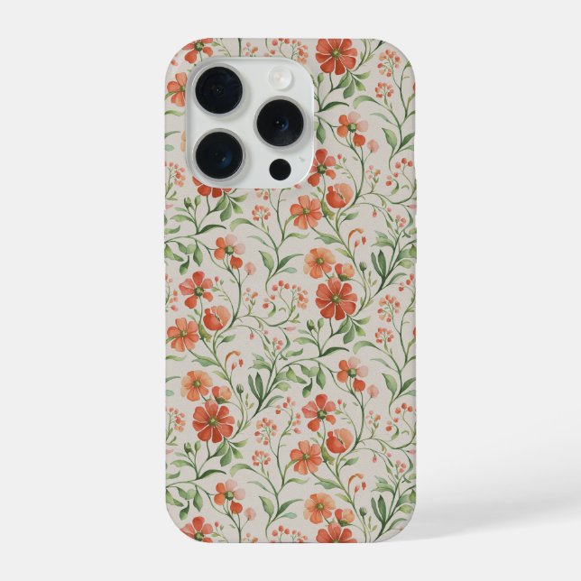 Funda Para iPhone Flores 3 (Reverso )