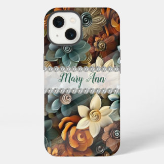 Flores 3D de colores de caída, personalizado de ma