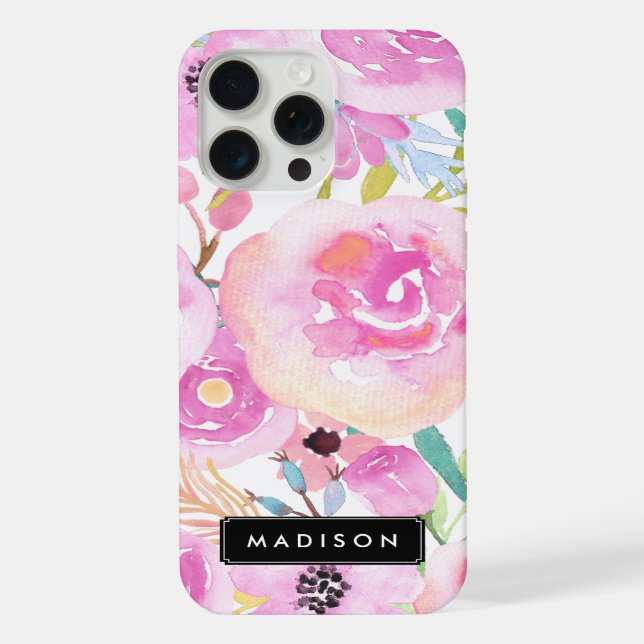 Funda Para iPhone Flores acuáticas de primavera (Reverso )