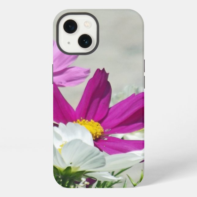 Funda Para iPhone Flores Coloridas (suave) (Reverso )