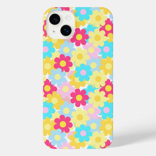 Funda Para iPhone Flores cortas (Reverso )