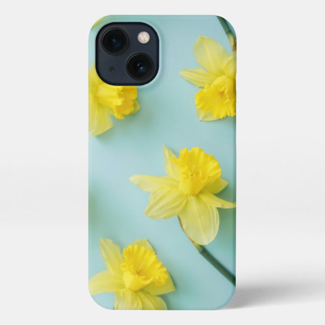 Funda Para iPhone Flores | Daffoditos amarillos (Reverso )