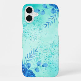 Funda Para iPhone 16 Plus Flores de acuarela de cereza